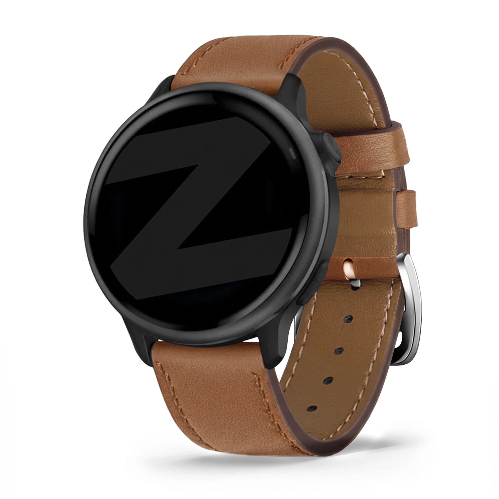 Bandz Correa cuero 'Deluxe' Garmin Vivoactive 6 (marrón)