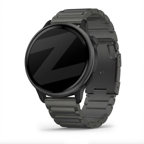 Bandz Correa titanio Garmin Vivoactive 6 (negro)