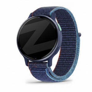 Bandz Correa nylon Loop Garmin Vivoactive 5 (azul oscuro mix)
