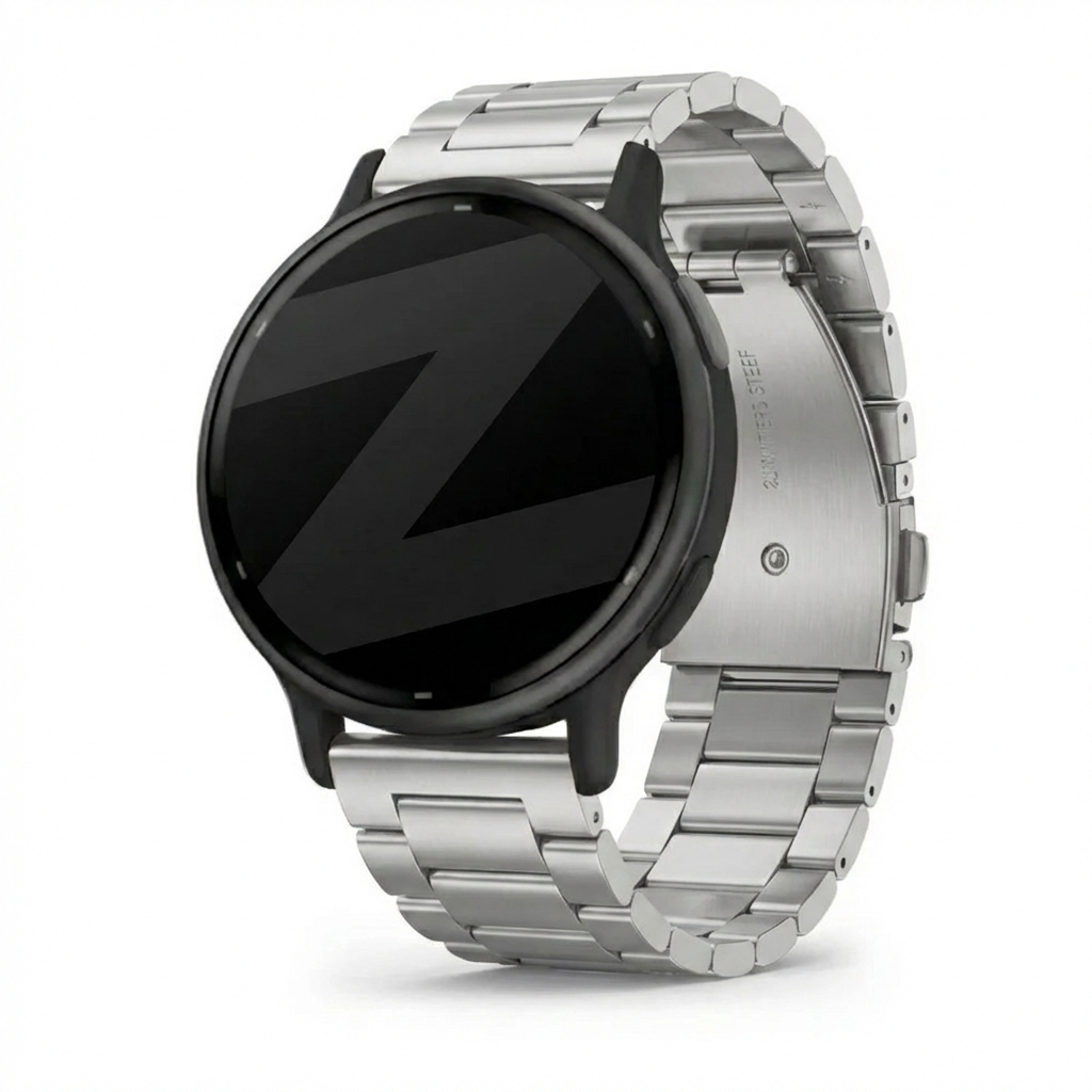 Bandz Correa titanio Garmin Vivoactive 5 (plateado)
