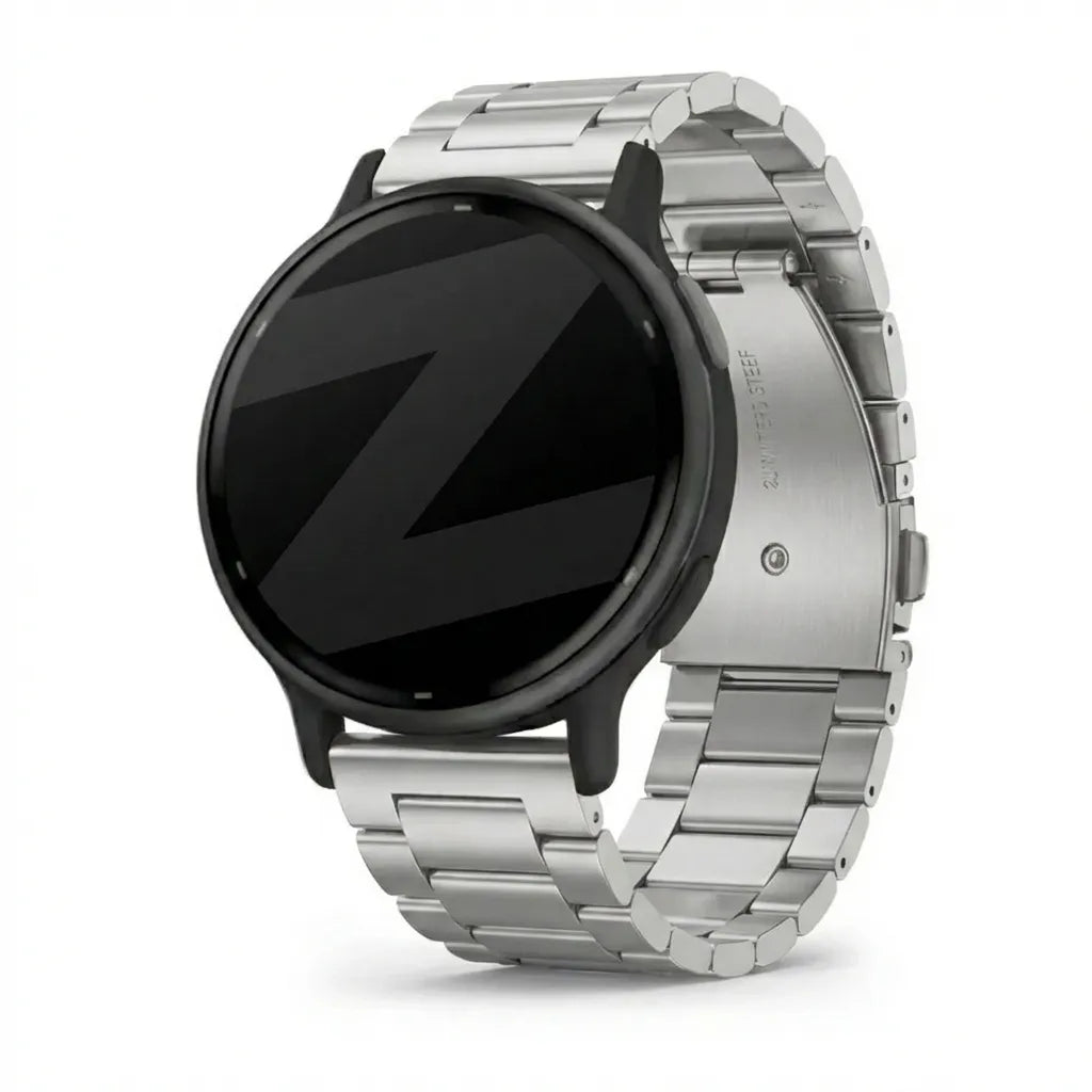 Bandz Correa titanio Garmin Vivoactive 5 (plateado)