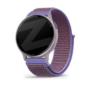 Bandz Correa nylon loop Garmin Vivoactive 5 (lila)