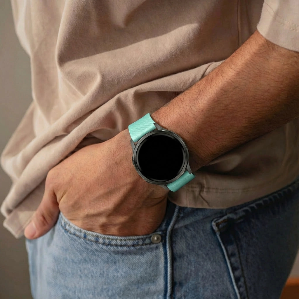 Bandz Correa silicona 'Premium' Garmin Vivomove Sport (aqua)