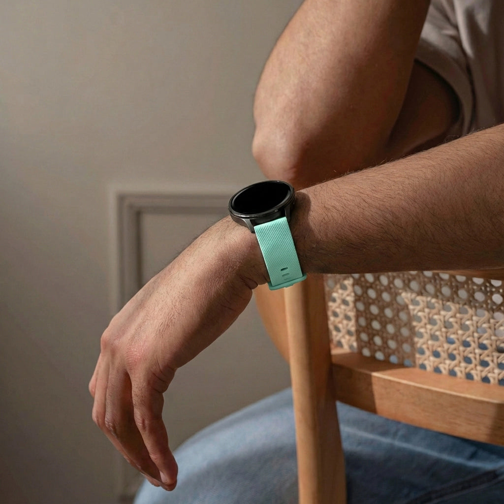 Bandz Correa silicona 'Premium' Garmin Vivomove Sport (aqua)