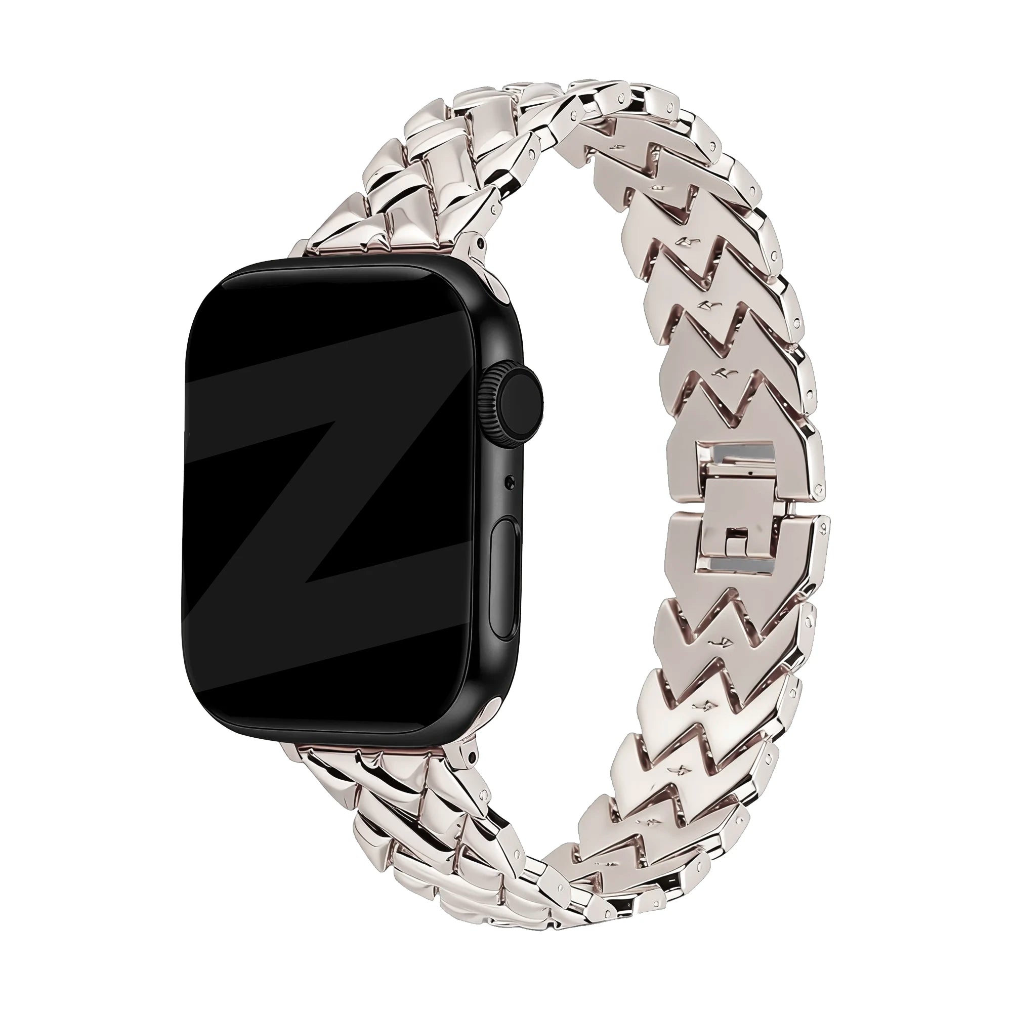 Bandz Correa metálica 'V-Type' Apple Watch (blanco estrella)