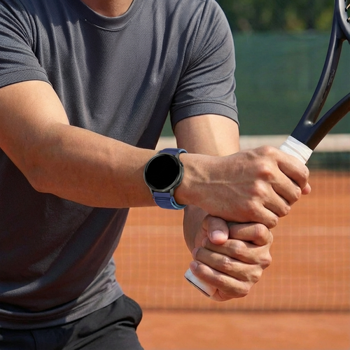 Bandz Garmin Venu 4 - 41mm Nylon Loop Strap (Dark Blue Mix)