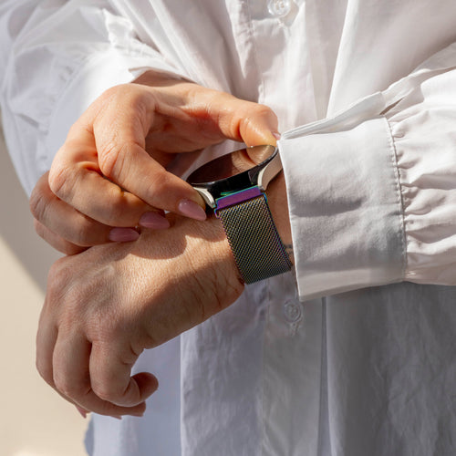 Huawei Watch GT Runner Milanese Strap (Pearlescent)