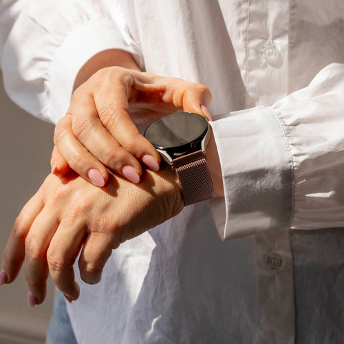 Correa milanesa Garmin Approach S12 (rosa)