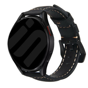 Correa cuero OnePlus Watch 3 - 46mm (negro)