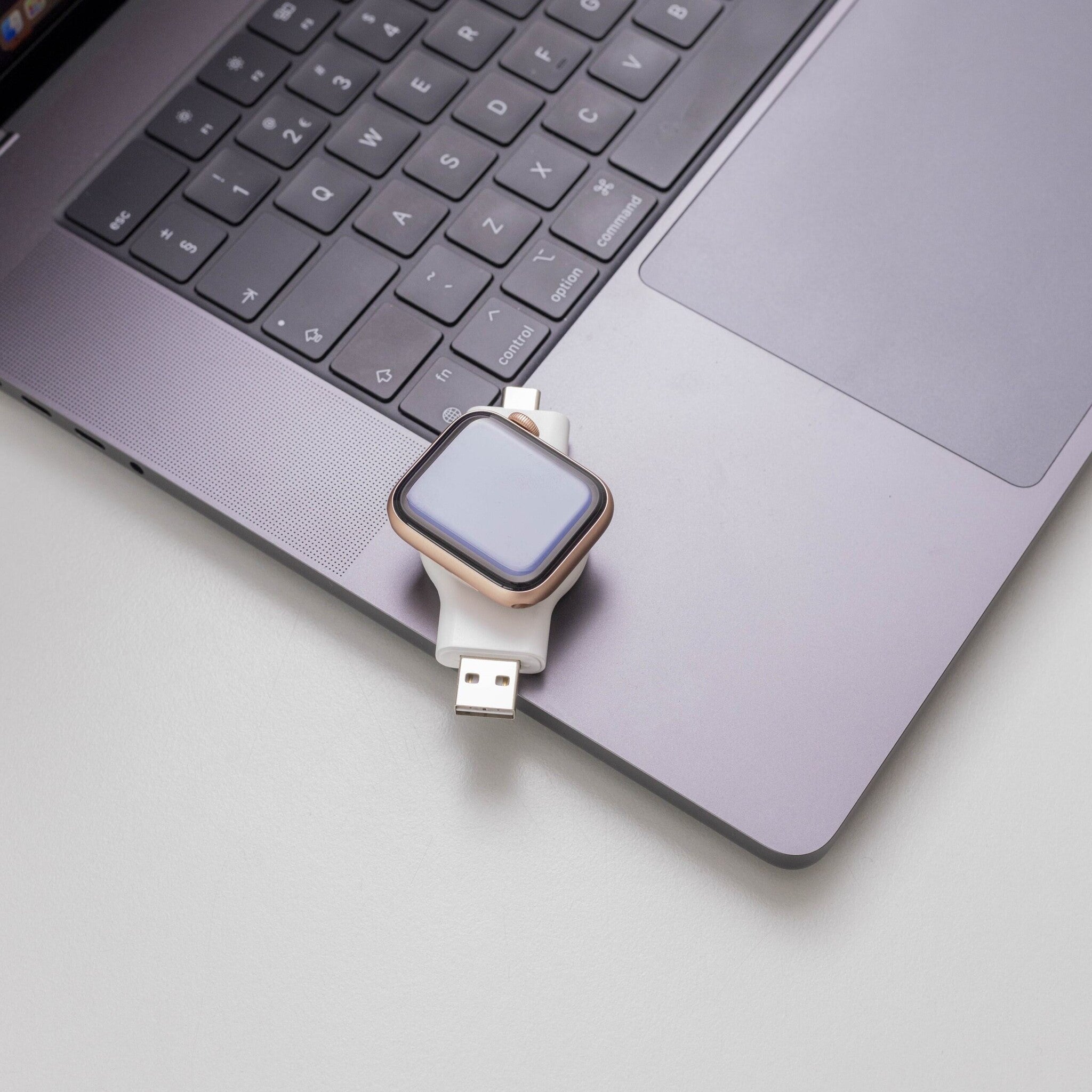 Mini cargador con USB-A & USB-C Apple Watch