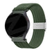Bandz Correa nylon trenzada Garmin Venu SQ 2 (verde oliva)