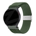 Bandz Correa nylon trenzado Samsung Galaxy Watch 3 45mm (aceituna)