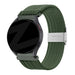 Bandz Amazfit GTR 4 Woven Nylon Strap (Olive Green)