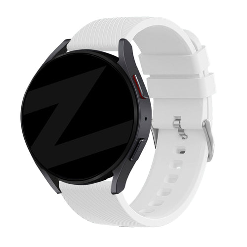 Bandz Correa silicona 'De lujo' Huawei Watch GT 5 46mm (blanco)