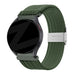 Bandz Amazfit Bip 3 (Pro) Woven Nylon Strap (Olive Green)