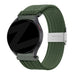 Bandz Suunto Race (s) Correa de nylon tejida (verde oliva)