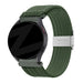 Bandz Correa nylon trenzado Honor Watch 4 Pro (aceituna)