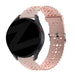 Bandz Samsung Galaxy Watch Active Silicone Strap with Cutouts (Pink)