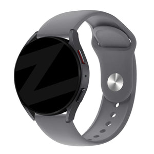 Bandz Correa deportiva 'Deluxe' Oozoo Smartwatch 20mm (gris)