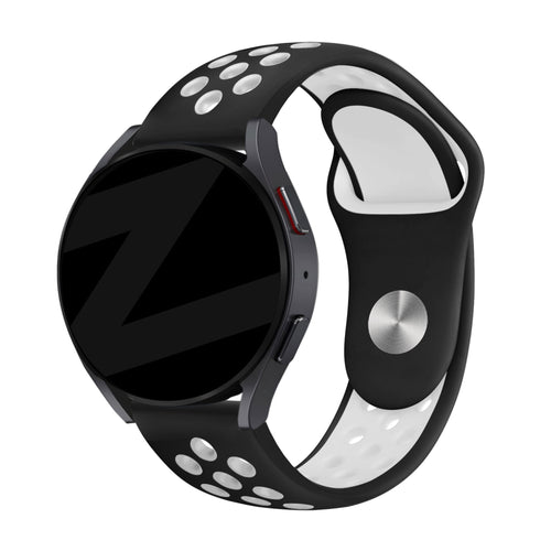 Bandz Amazfit Cheetah 2 Pro Sport Strap 'Deluxe' (Black/White)