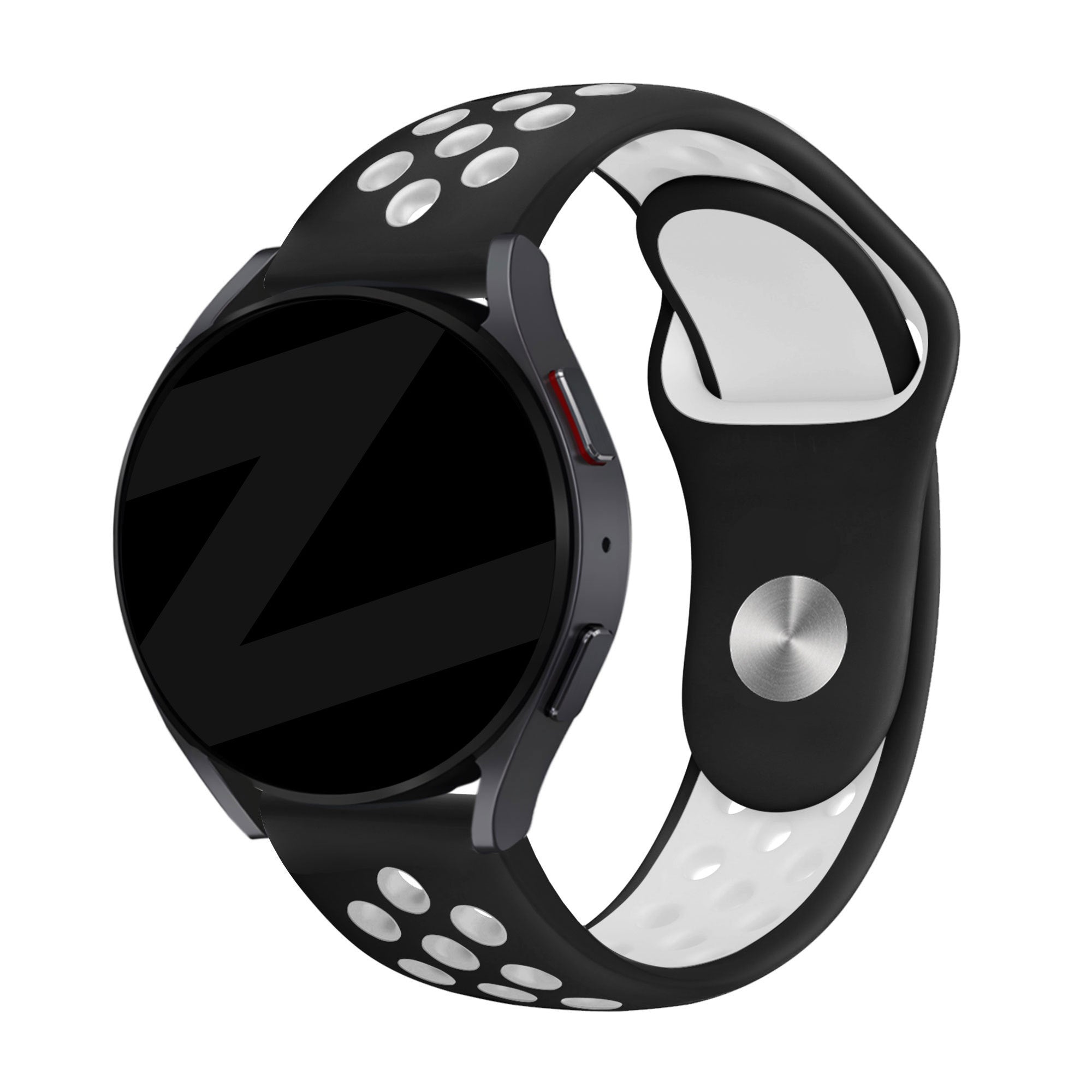 Bandz Amazfit Cheetah 2 Pro Sport Strap 'Deluxe' (Black/White)