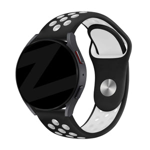 Bandz Correa deportiva 'Deluxe' ICE Fit RT 3.0 - 36mm (negro/blanco)