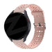 Bandz Samsung Galaxy Watch 6 44mm Silicone Strap with Cutouts (Pink)