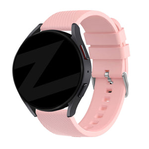 Bandz Correa silicona 'Deluxe' Huawei Watch 5 - 46mm (rosa)