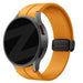 Bandz Samsung Galaxy Watch 4 Classic 42mm Silicone Strap with D-Buckle (Yellow)