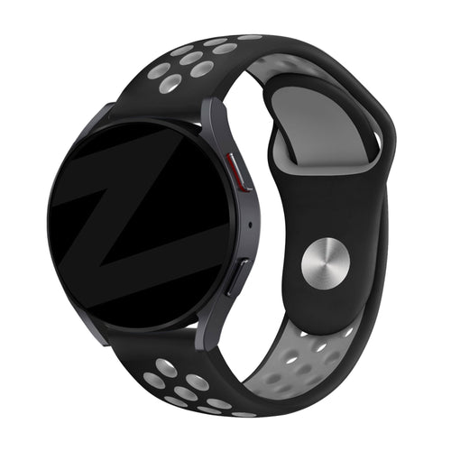 Bandz Correa deportivo 'De lujo' Huawei Watch GT 5 46mm (negro/gris)