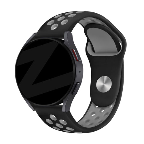 Bandz Correa deportiva 'Deluxe' Huawei Watch GT 7 - 46mm (negro/gris)