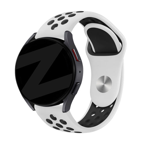 Bandz Amazfit Cheetah 2 Pro Sport Strap 'Deluxe' (White/Black)