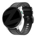 Bandz Correa silicona con hebilla Garmin Fenix 8 - 43mm (negro)