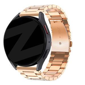Bandz Correa acero 'Classic' Garmin Vivomove Style (rosado dorado)