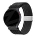 Bandz Samsung Galaxy Watch 3 45mm Woven Nylon Strap (Black)