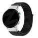Bandz Garmin Forerunner 745 Nylon Loop Strap (Black)