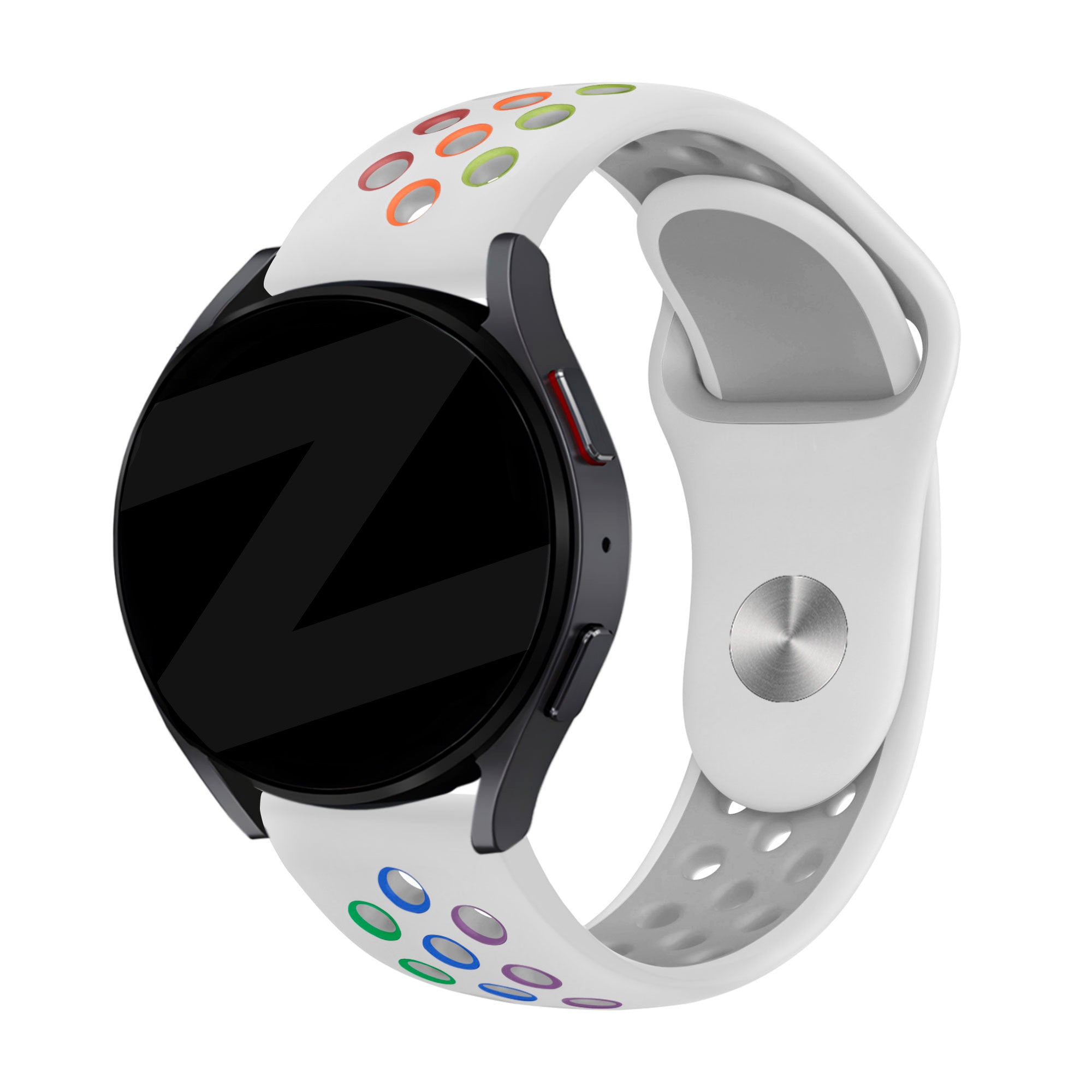Bandz Correa deportiva 'Deluxe' Coros Pace 2 (blanco/arcoiris)
