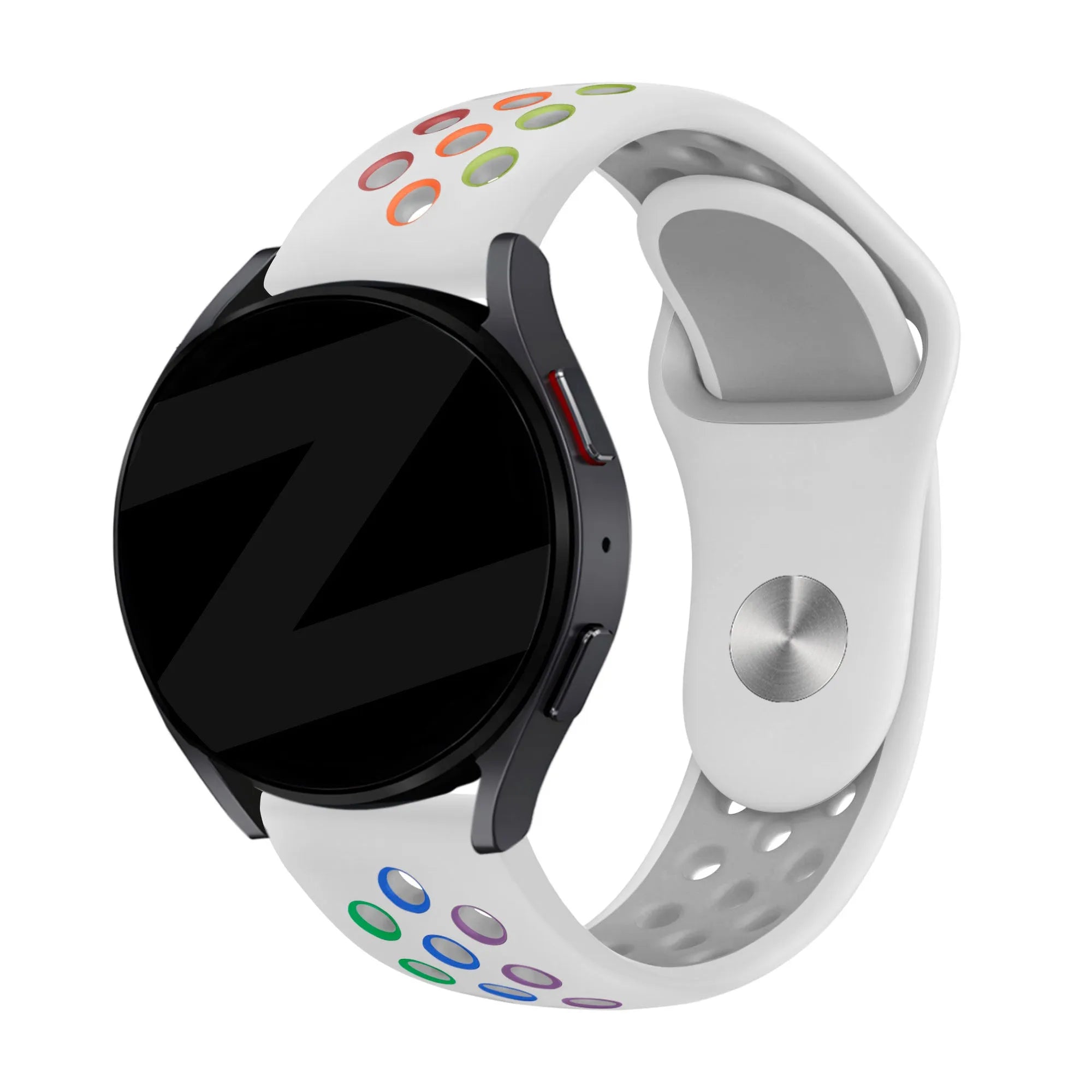 Bandz Correa deportiva 'Deluxe' Coros Pace 2 (blanco/arcoiris)