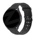 Bandz Correa silicona con estampado floral Amazfit GTR Mini (negro)