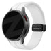 Bandz Samsung Galaxy Watch 6 Classic 47mm Silicone Strap with D-Buckle (White)