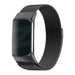 Bandz Fitbit Charge 5 Milanese Loop Strap (Black)