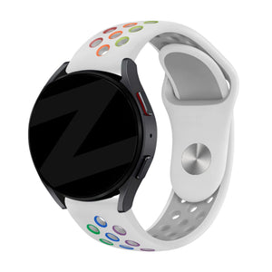 Bandz Correa deportiva 'Deluxe' Coros Apex 2 (blanco/arcoiris)