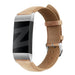 Bandz Correa cuero auténtico Fitbit Charge 3 (marrón)