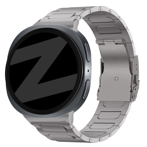 Bandz Correa titanio 'Deluxe' Samsung Galaxy Watch 8 Classic (titanio)