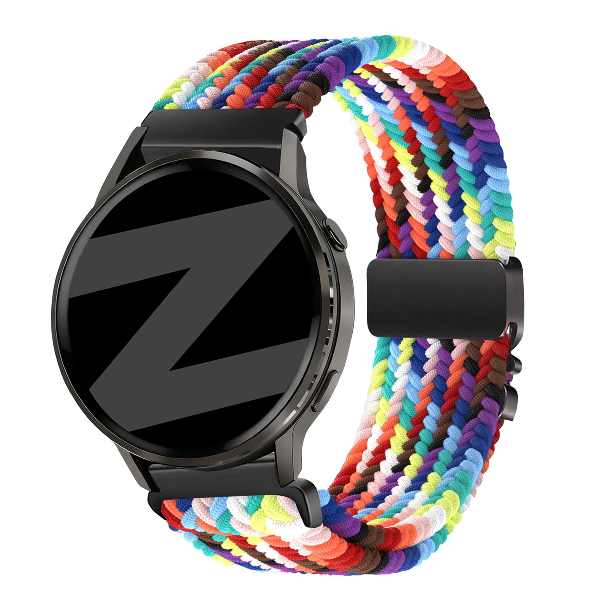 Bandz Correa trenzada ‘Parachute’ Garmin Vivomove 3s (arcoíris)