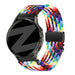 Bandz Correa trenzada ‘Parachute’ Garmin Venu 2s (arcoíris)
