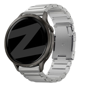 Bandz Garmin D2 Air X15 Titanium Link Strap (Silver)