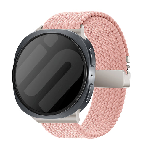 Correa tejida con hebilla Samsung Galaxy Watch 8 - 40mm (rosa)
