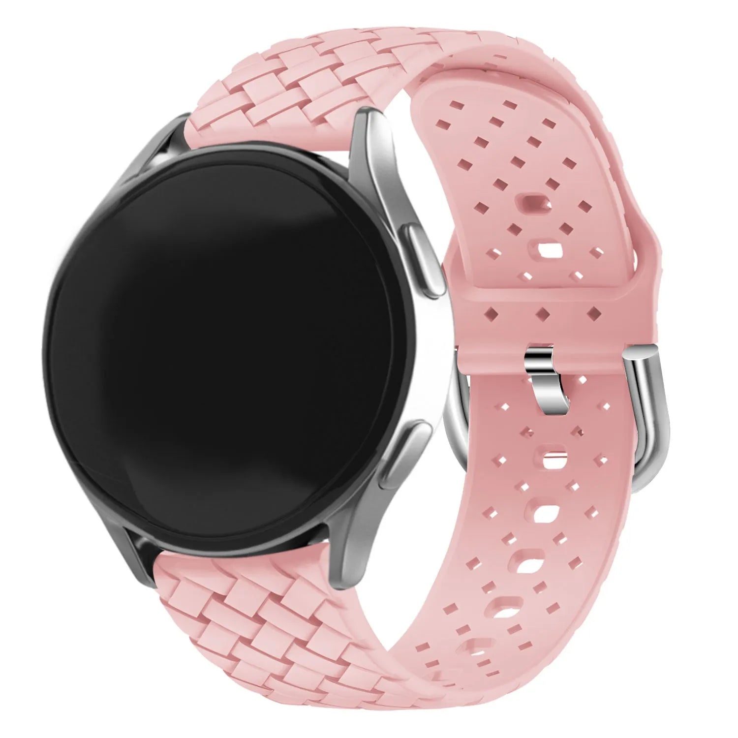 Correa silicona trenzada Amazfit GTR Mini (rosa)