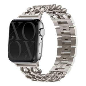 xoxo Wildhearts Apple Watch Steel Strap - Chain strap (Starlight)